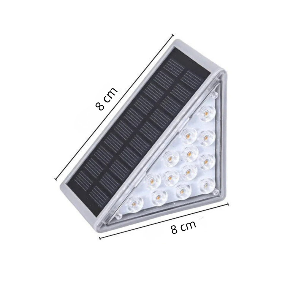 Spot LED Solaire d'Escalier Extérieur