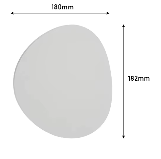 Applique Murale LED Galet Design Étanche IP65