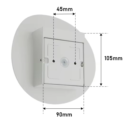 Applique Murale LED Galet Design Étanche IP65