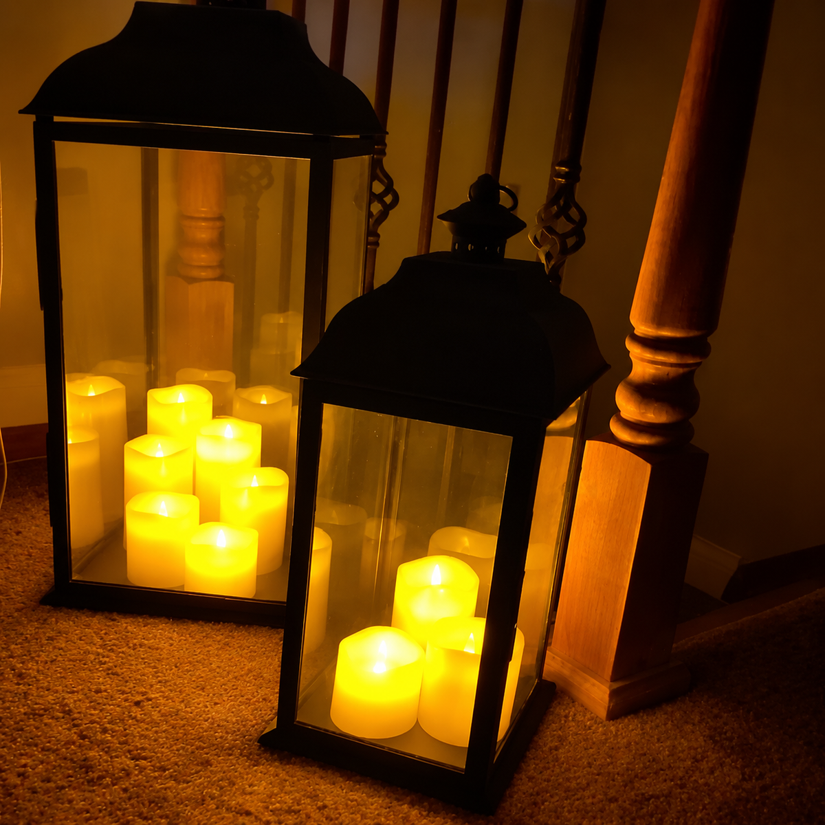 Bougie LED Électronique à Flamme Vacillante
