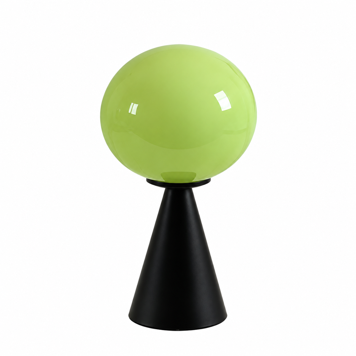 Lampe à Poser Champignon en Verre Coloré