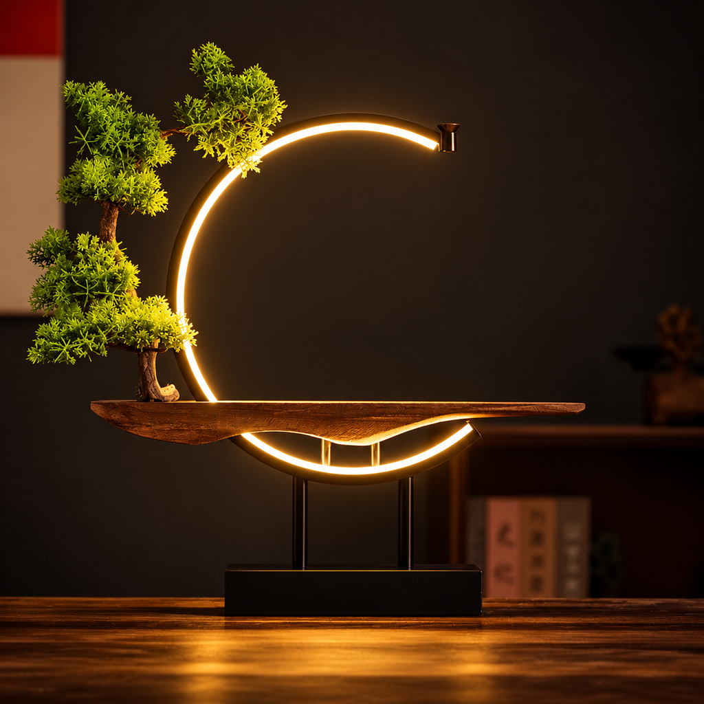 Brûle-Encens Bouddha LED Anneau Lumineux