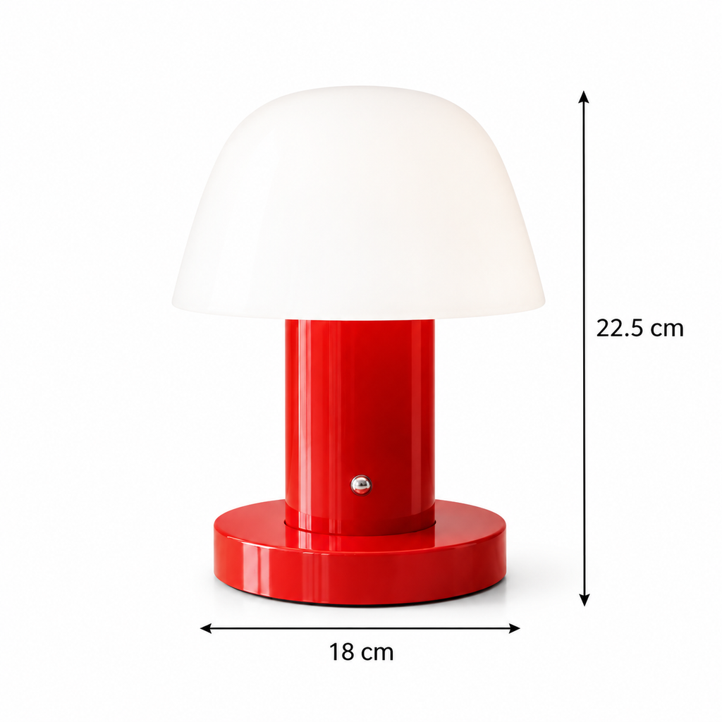 Lampe de Chevet Champignon Sans Fil