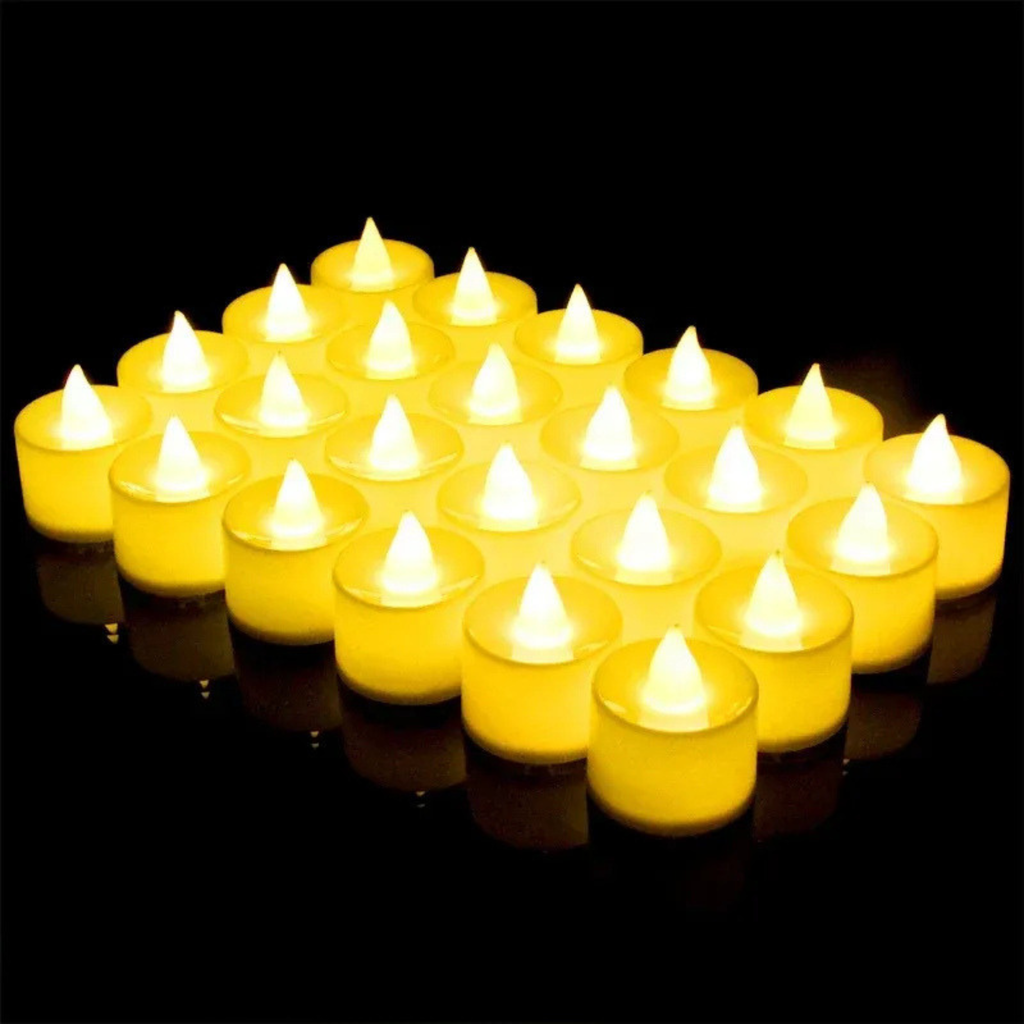Mini Bougies Chauffe-Plat LED Sans Flamme