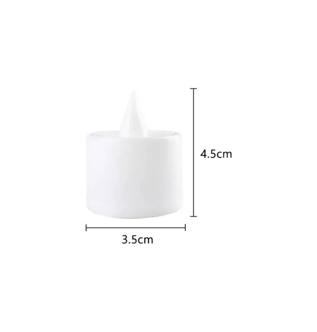 Mini Bougies Chauffe-Plat LED Sans Flamme
