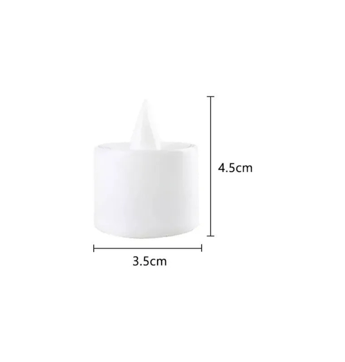 Mini Bougies Chauffe-Plat LED Sans Flamme