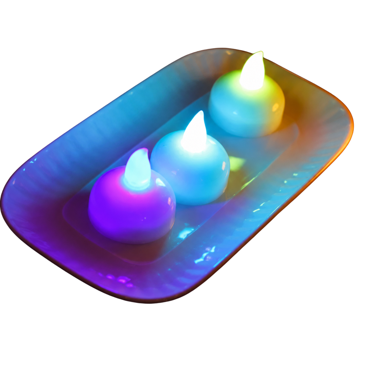 Bougie LED Flottante Étanche