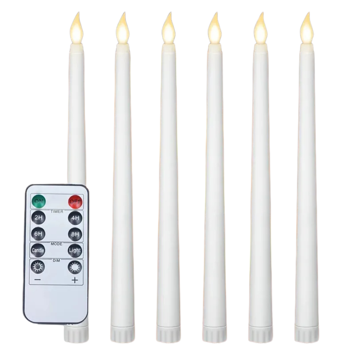 Bougies LED Coniques Haute Élégance