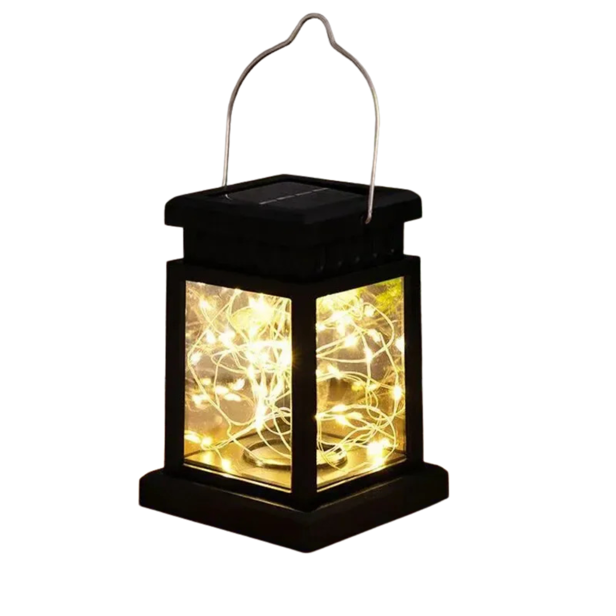 Lanterne Solaire Extérieure à Guirlande LED