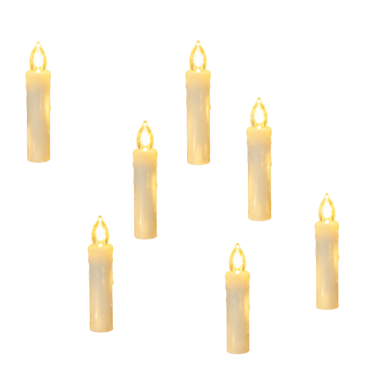 Bougies LED pour Sapin de Noël à Pinces