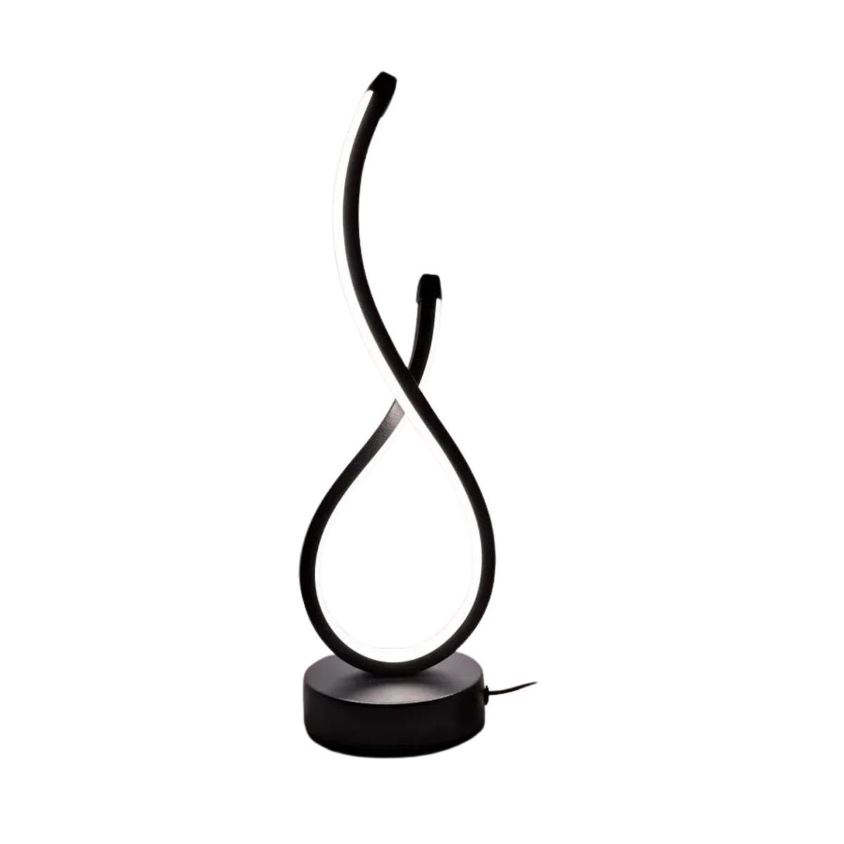 Lampe de Chevet Spirale LED Design