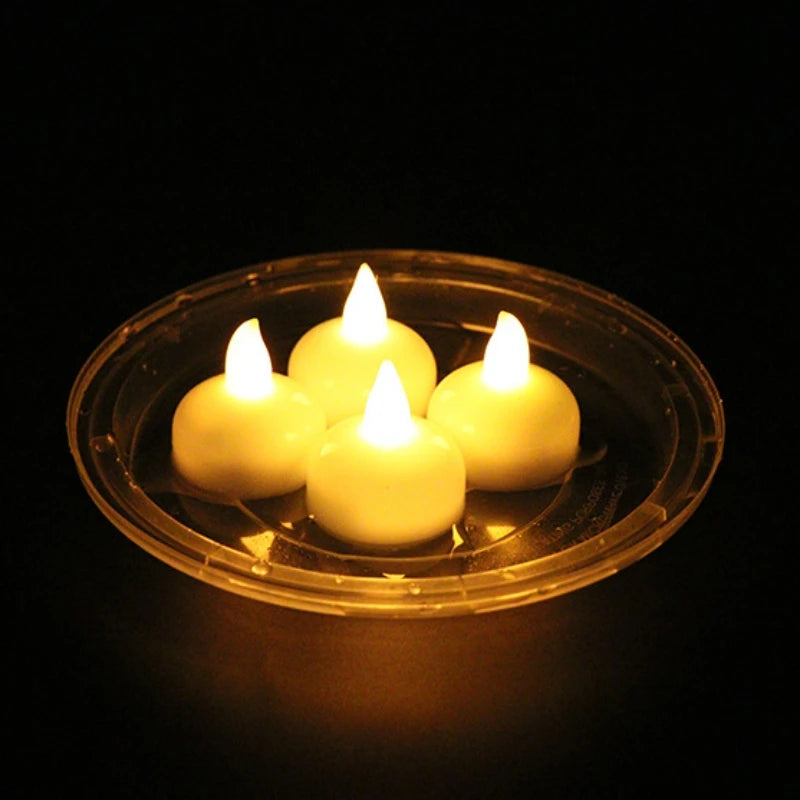 Bougie LED Flottante Étanche