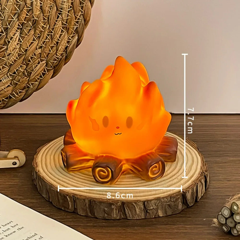 Veilleuse LED Flamme Kawaii