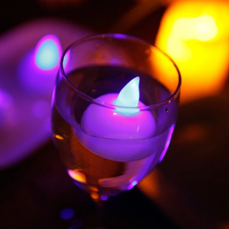 Bougie LED Flottante Étanche