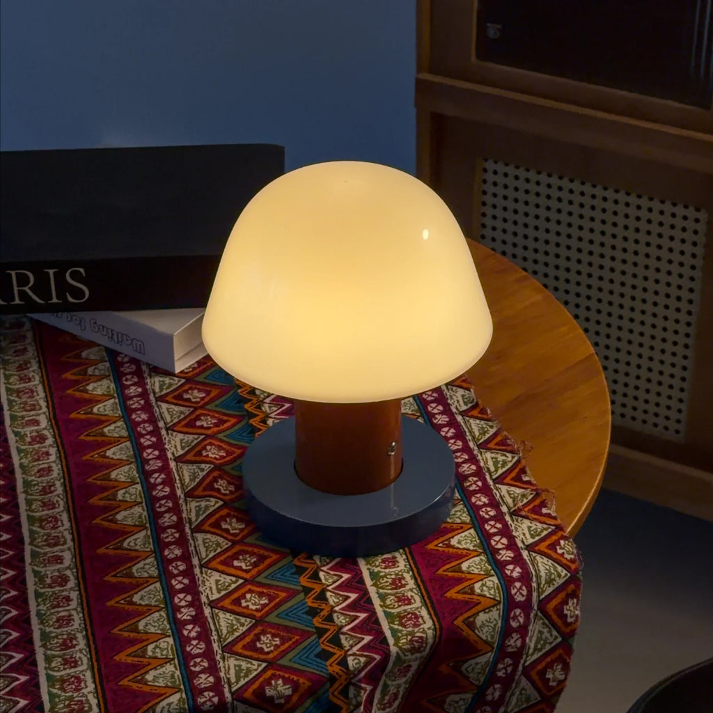 Lampe de Chevet Champignon Sans Fil