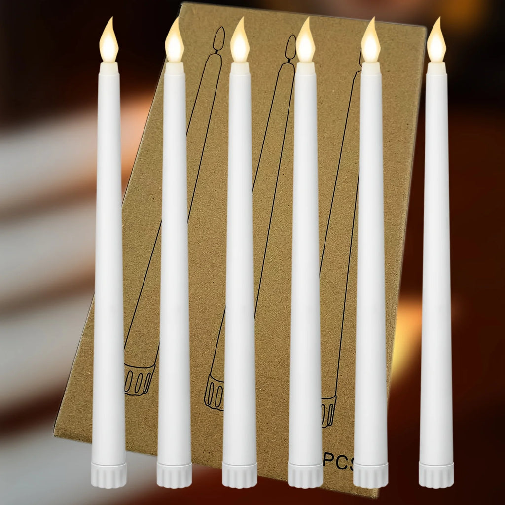 Bougies LED Coniques Haute Élégance