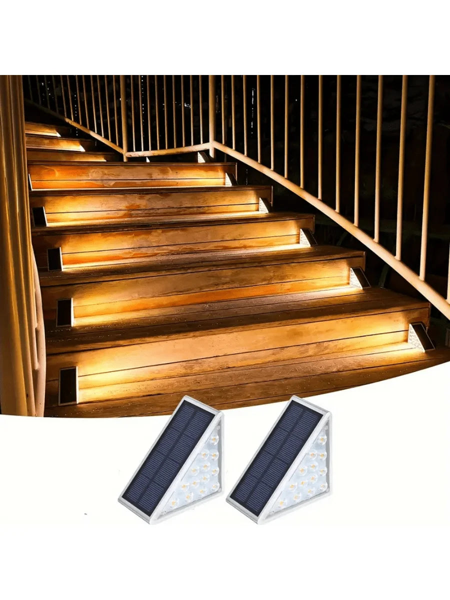 Spot LED Solaire d'Escalier Extérieur