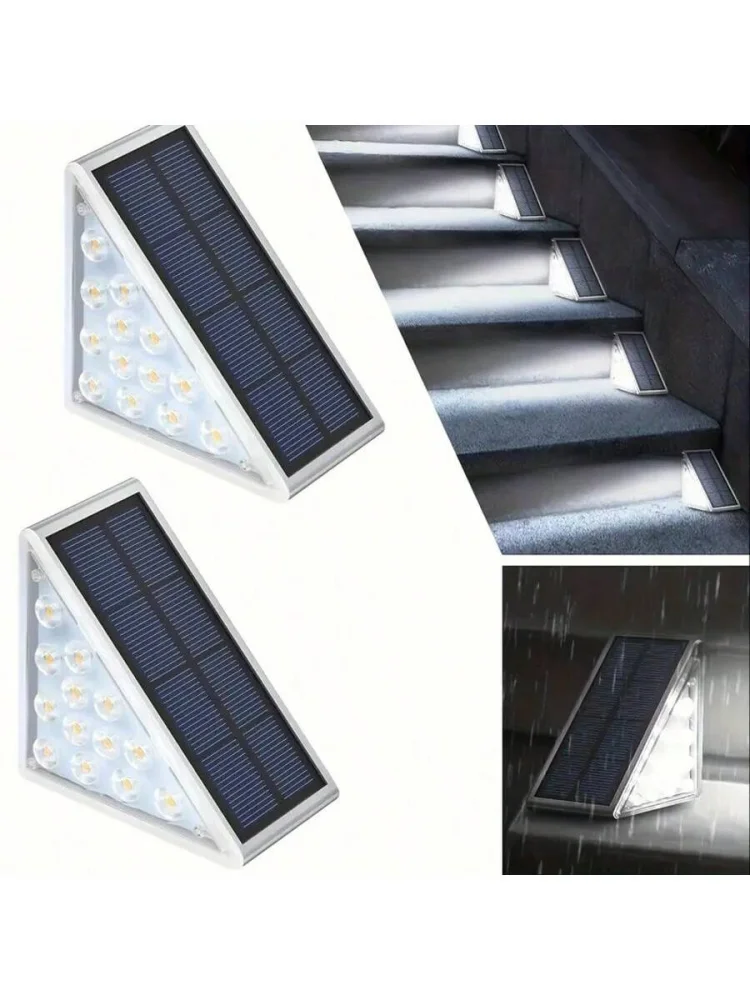 Spot LED Solaire d'Escalier Extérieur