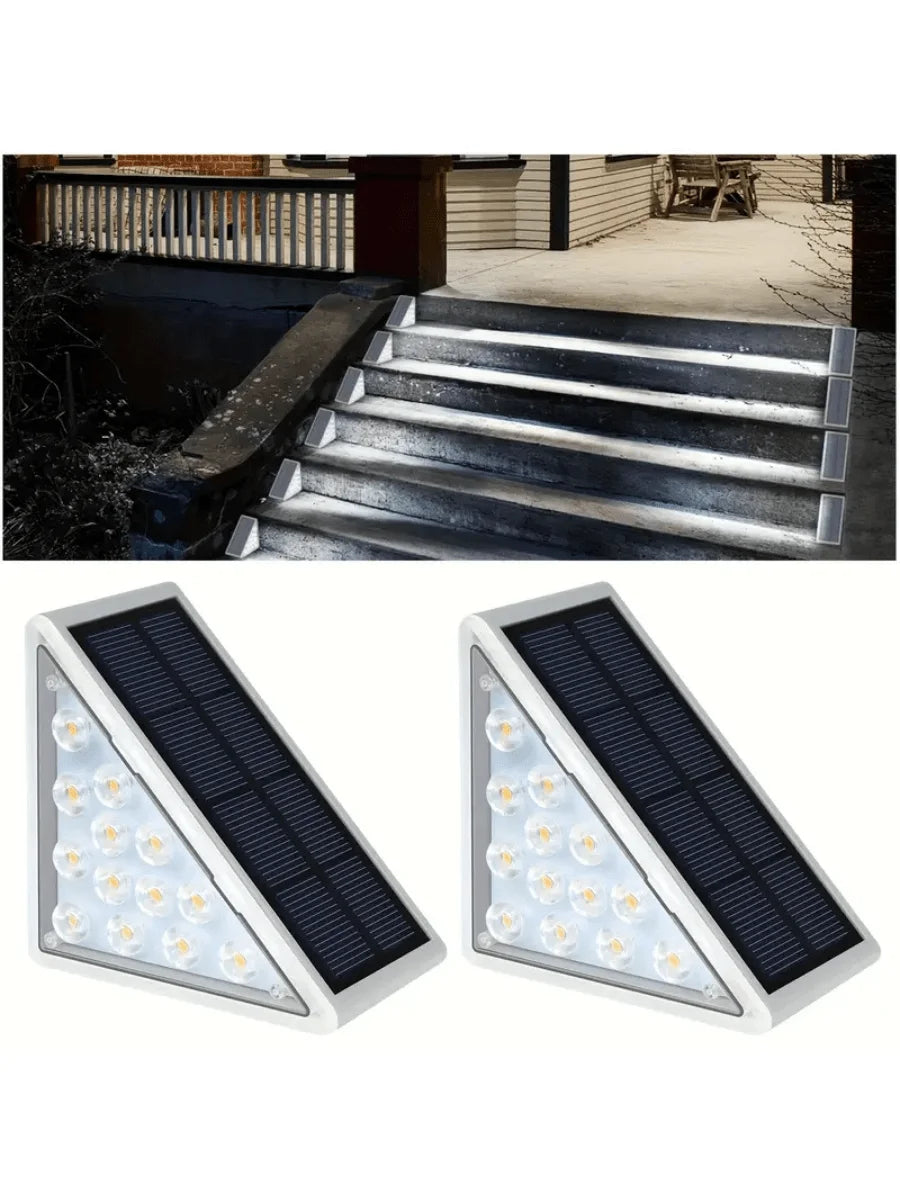 Spot LED Solaire d'Escalier Extérieur
