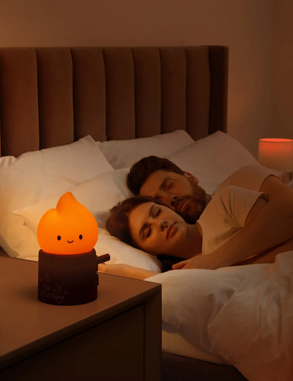 Veilleuse LED Silicone Souche & Flamme