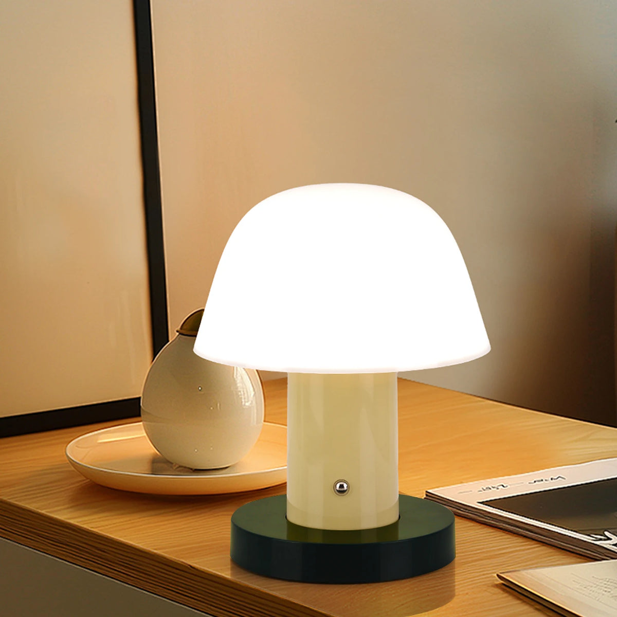 Lampe de Chevet Champignon Sans Fil