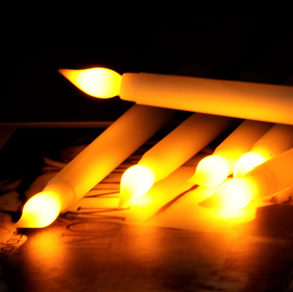 Bougies LED Coniques Haute Élégance