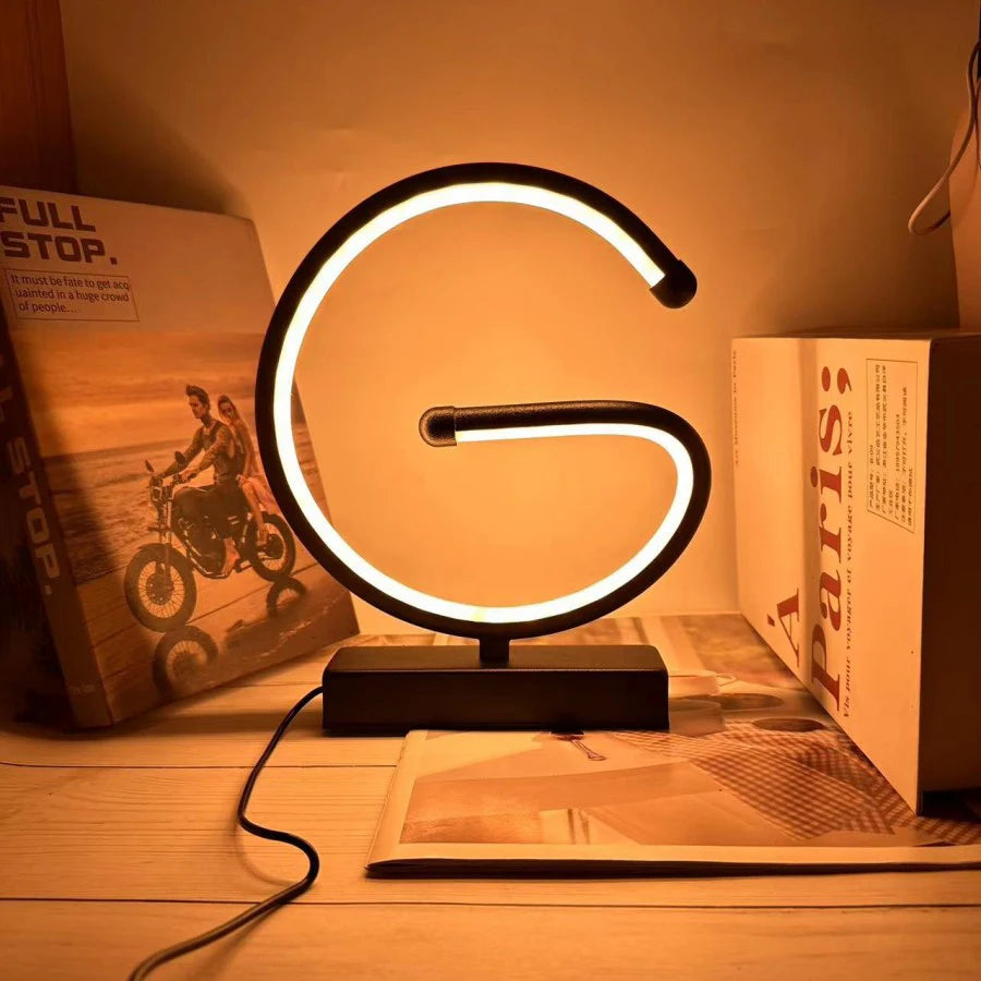 Lampe de Chevet Spirale LED Design