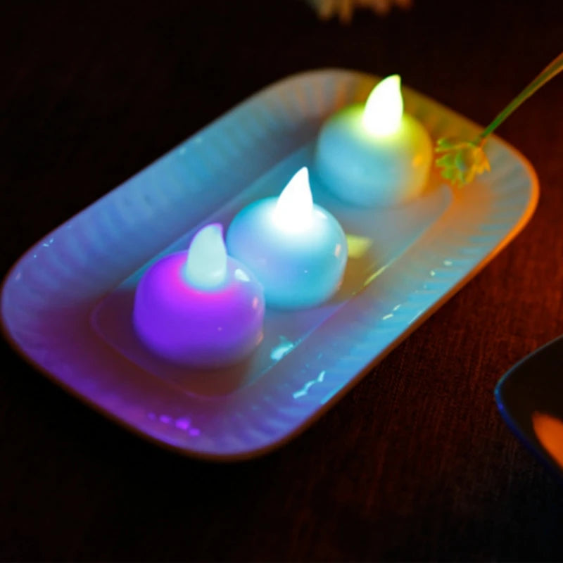 Bougie LED Flottante Étanche