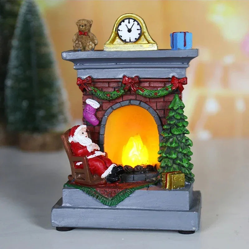 Figurine Lumineuse de Noël LED