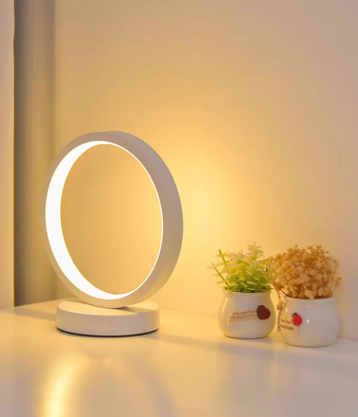 Lampe de Chevet Anneau LED Circulaire