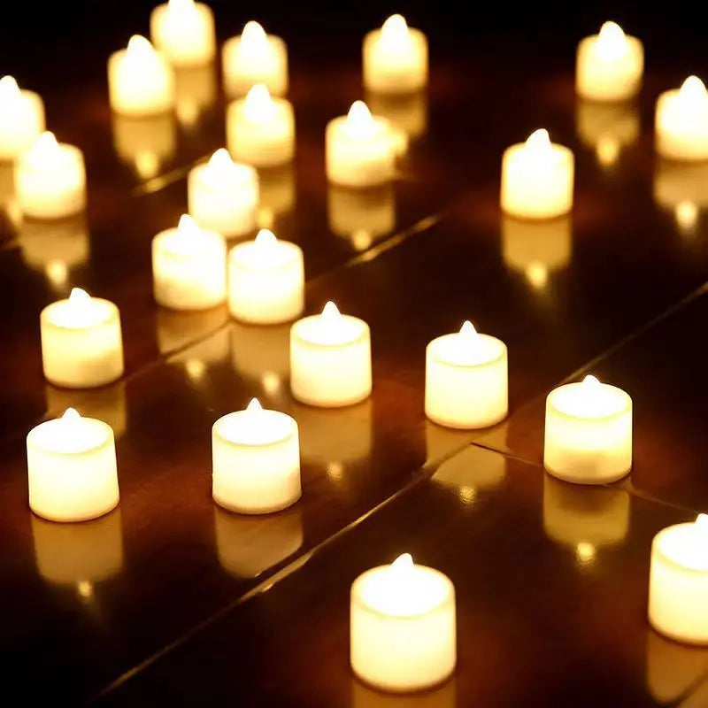 Mini Bougies Chauffe-Plat LED Sans Flamme