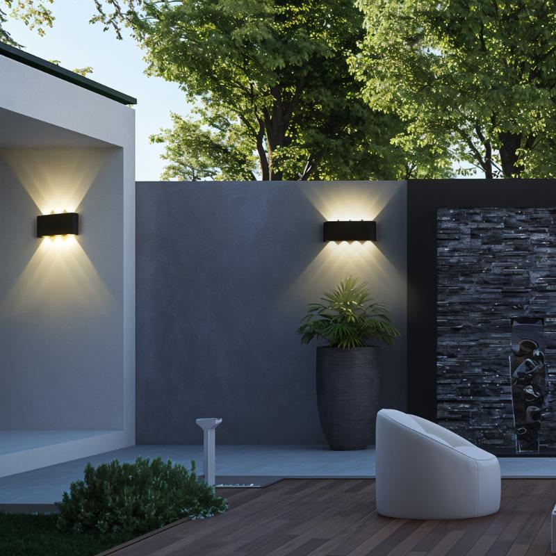 Applique Murale LED Double Faisceau IP65
