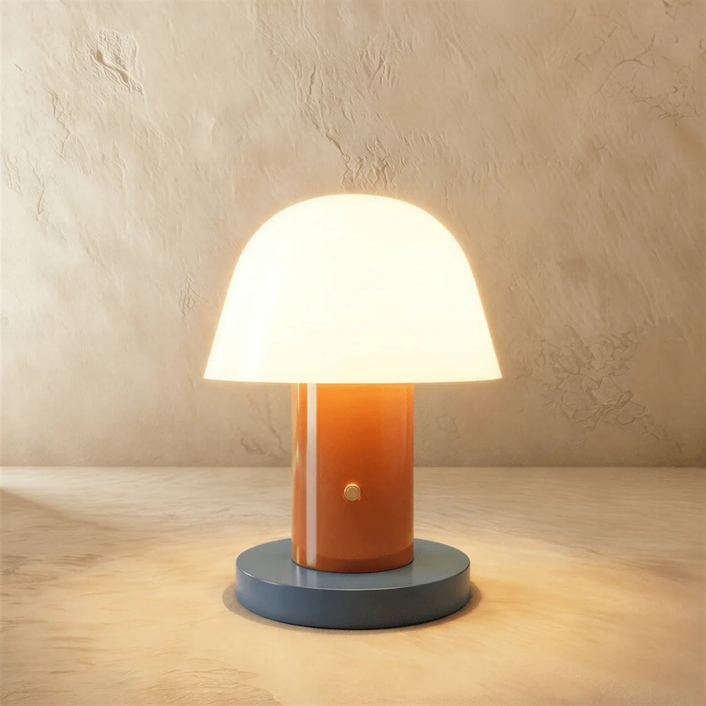 Lampe de Chevet Champignon Sans Fil