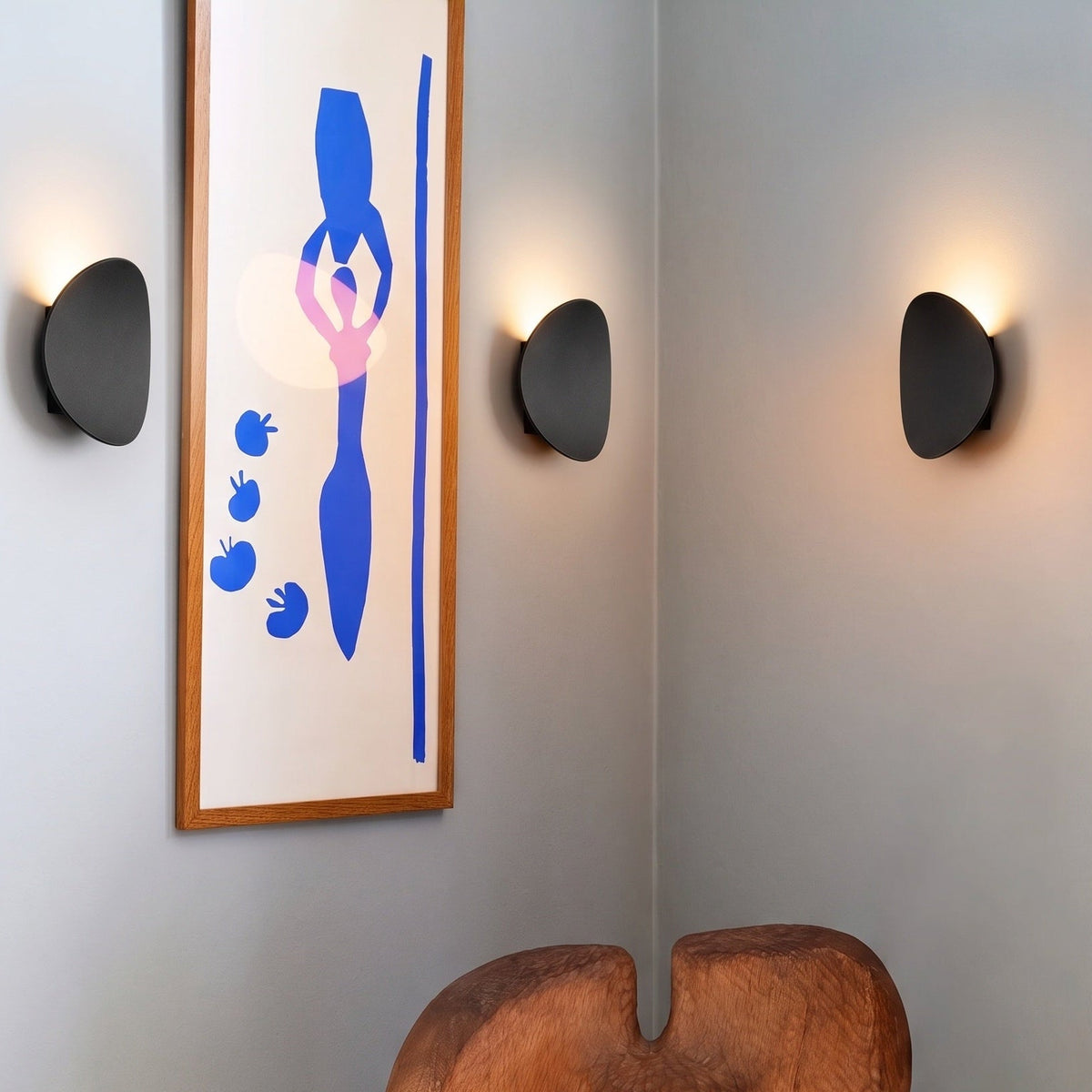 Applique Murale LED Galet Design Étanche IP65