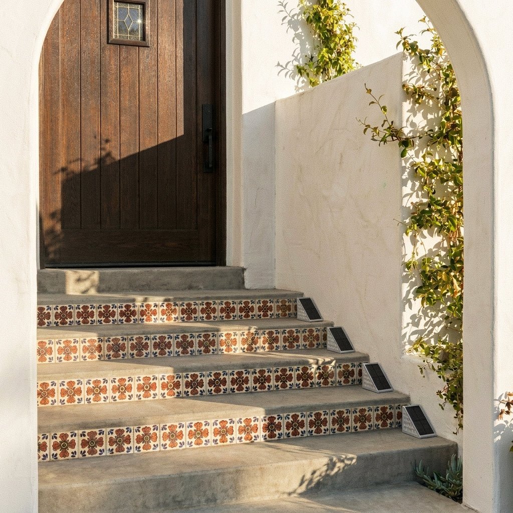 Spot LED Solaire d'Escalier Extérieur